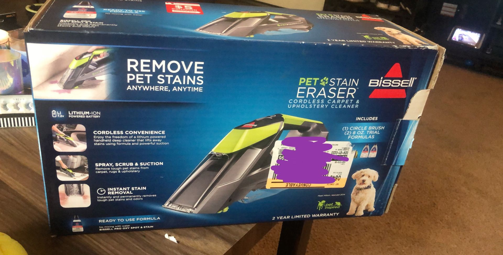 Bissell pet stain and remover