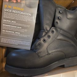 Steel Toe Combat Boots 