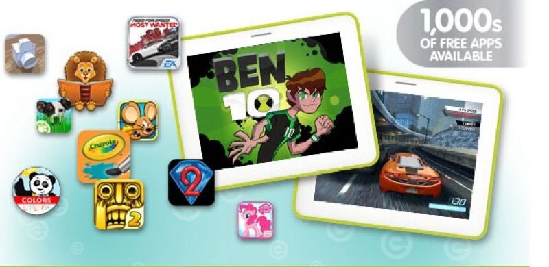 Green Tabeo E2 Kid's 8" Tablet
