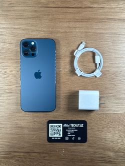 📱 iPhone 12 Pro Max | 128GB | Pacific Blue | Unlocked (Any Carrier)