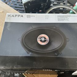 6x8 Infinity Kappa speakers