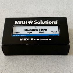 MIDI Solutions Quadra Thru MIDI Processor