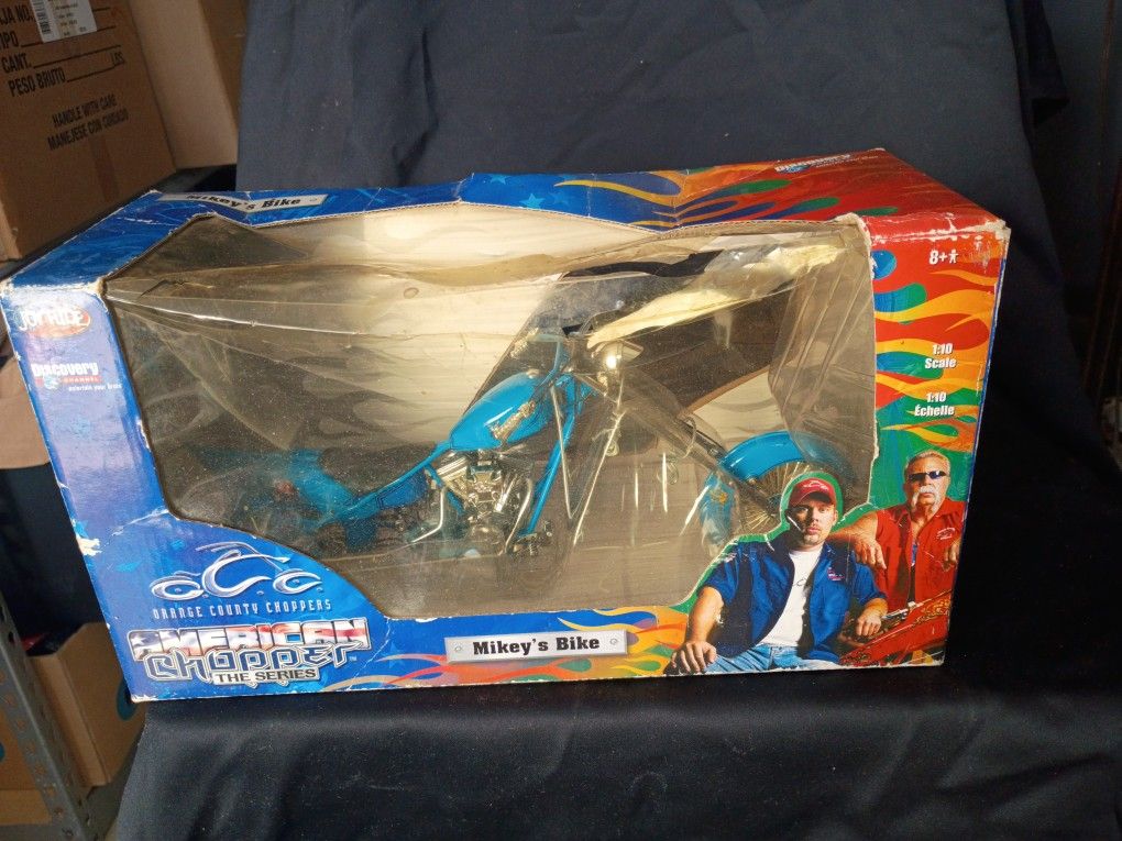 Joy Rides Orenge County Mike's Bike Taj Mahal Moter Bike Old Stock Bike New In Original Packaging Jus Plastic Casing Torn One Place American Dream 