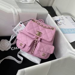 Chanel Night Backpack Bag