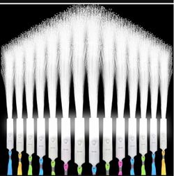100PCS  White Fiber Optic Wands