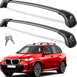 wonderdriver
Lockable Roof Rack Cross Bars 260lbs Compatible with BMW X5 G05 2019 2020 2021 2022 2023 2024 2025, Heavy Du