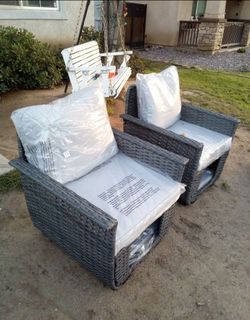 Patio chairs outdoor chairs brand new patio furniture set pet bed slash under the storage patio furniture ☑️🆕