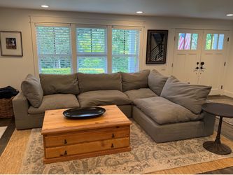 Bramble grey sectional, 4 sections