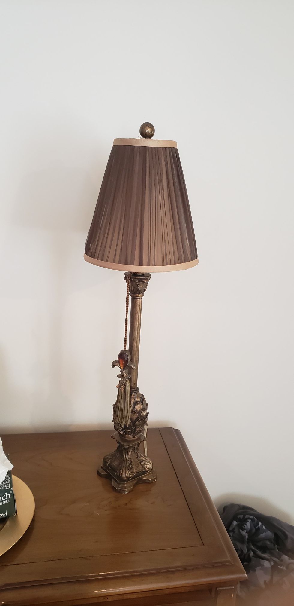 Bronze Look Contemporary Lamp