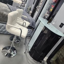 🤴 3pc Bar Table Glass 👉 Furniture Sectionals, Queen Bedrooms, Dining Table Sets Avail 