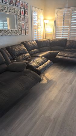 Oversized Recliner and Recliner Sofa