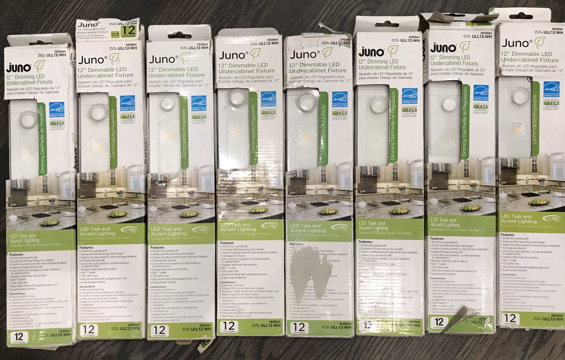 Juno LED Dimmable under cabinet lighting