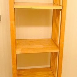 Maplewood bookshelf, storage cabinet
