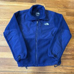 The North Face Women's Navy and Blue Jacket(T10)82