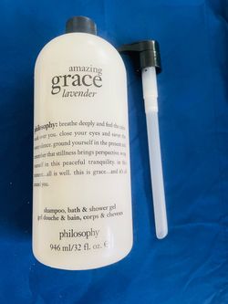 Philosophy Amazing Grace Lavender Shampoo Bath & Shower Gel 32 oz