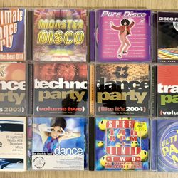 61 Music CDs Dance Electronic Misc