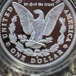 Silver Dollar San Francisco Mint Morgan Dollar Commmemorative Dollar Proof Coin 70$