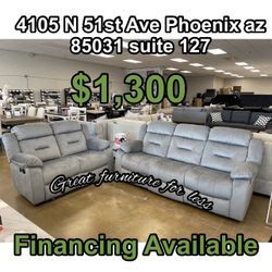 Recliner Sofa And Loveseat Brand New