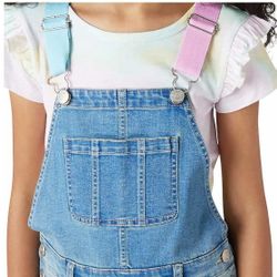 Vigoss Girls Denim Overalls  Size M 9/10 .Medium Shorts 