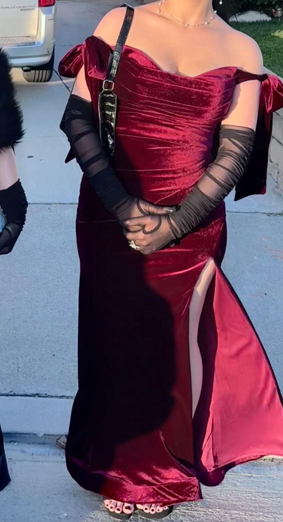 Beautiful Wine Red Prom Dress