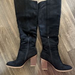 Black Tall Boot
