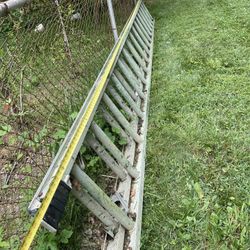 Use Good Condition Ladder. 32 Feet 