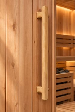 Long Cedar Sauna Door Handle – 22”