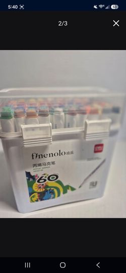 60pc acrylic markers