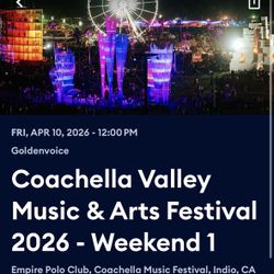 Coachella-weekend 1