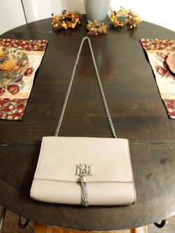 Leather Badgley Mischka Crossbody Bag 