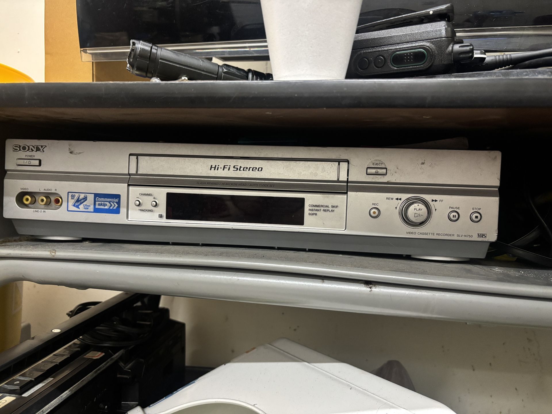  Sony SLV-N750 Full Chassis 4-Head Hi-Fi VCR