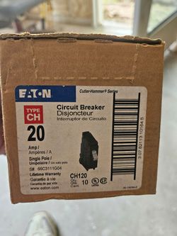 Eaton breakers, type CH