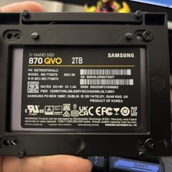 Samsung 870 QVO 2TB 2.5" 7mm SATA Solid State Drive