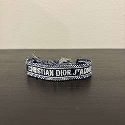Navy Blue Christian Dior J’adior Friendship Bracelet