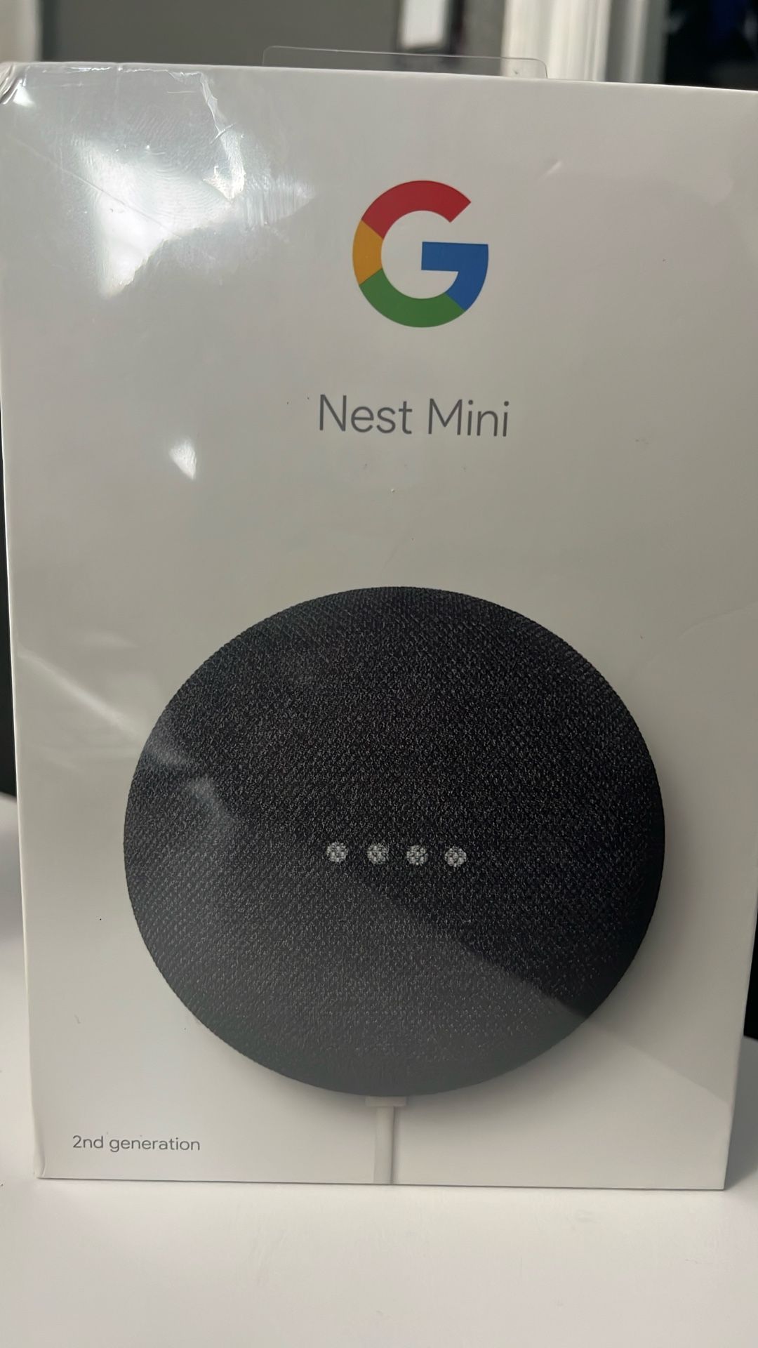 Google Nest Mini 2nd Generation Smart Speaker with Google Assistant - Charcoal