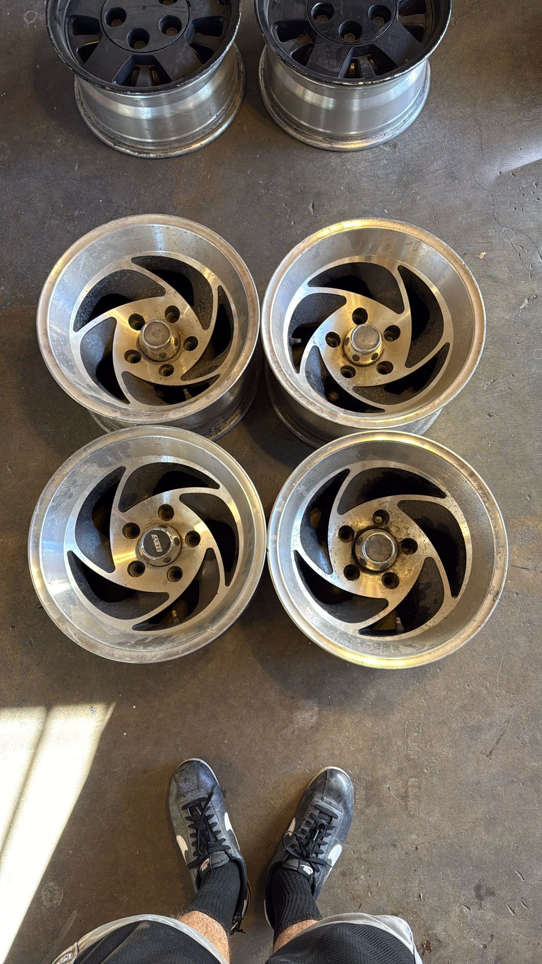 15”x10” American Racing Rims