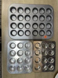 Mini Muffin Pans - 4 Available, Great Condition 