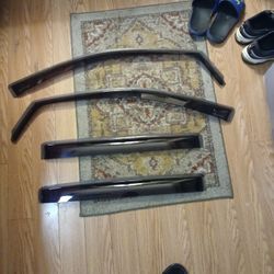 Wheather Tech Raingaurds From My 2019 Ford Ranger Lariat 