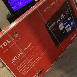 65” Roku Tv Brand New 