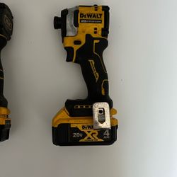 The DEWALT ATOMIC 20V MAX 1/4 in. Brushless Cordless 3-Speed Impact Driver (model DCF850B)