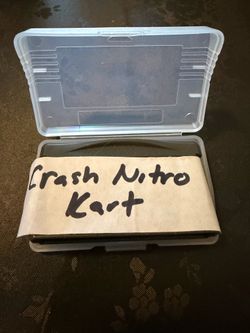 Crash Bandicoot Nitro Cart Gameboy Advance