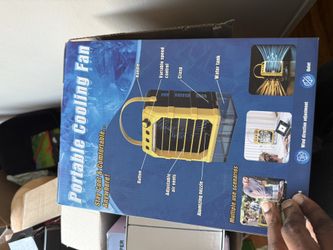 Cooling fan With LED