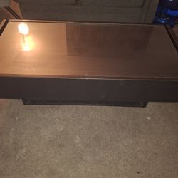 Glass Top Coffee Table