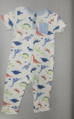 Old Navy Baby Dinosaur Jumpsuit Size 6-12 Months