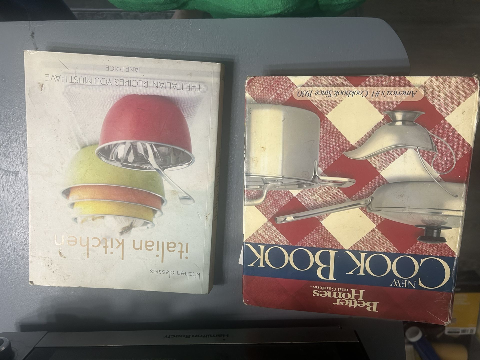 three Huge Cookbooks