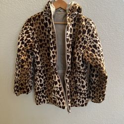 Reversible Hooded Rain Jacket Size Large