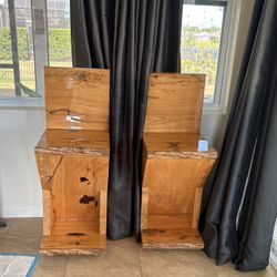 Real Wood Custom Made Chairs. Super Heavy