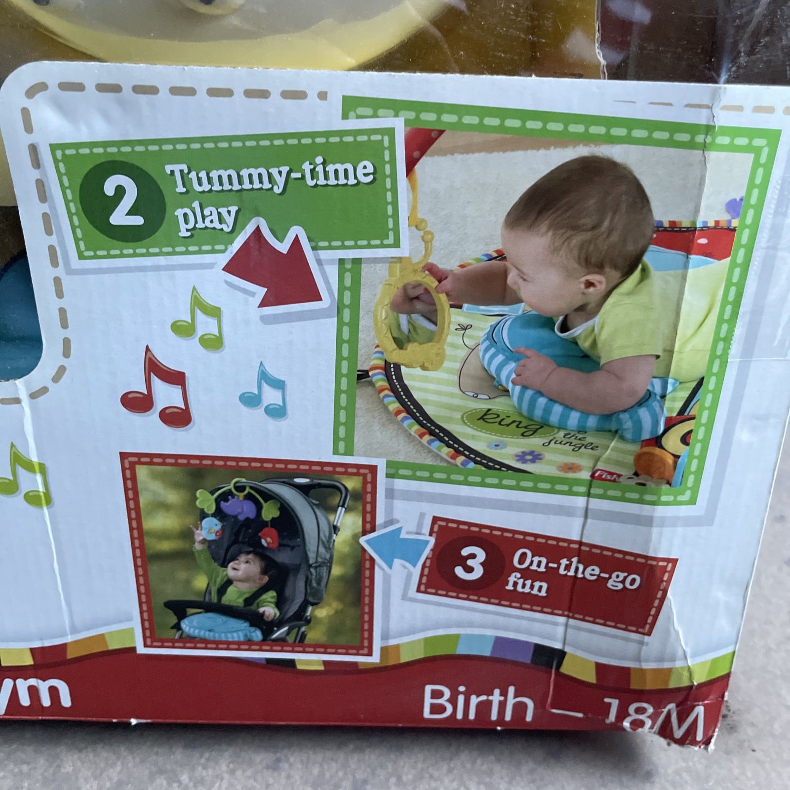 Fisher Price Deluxe Luv U Zoo musical Mobile gym