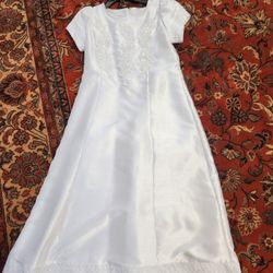 1st Communion White Dress Size 10