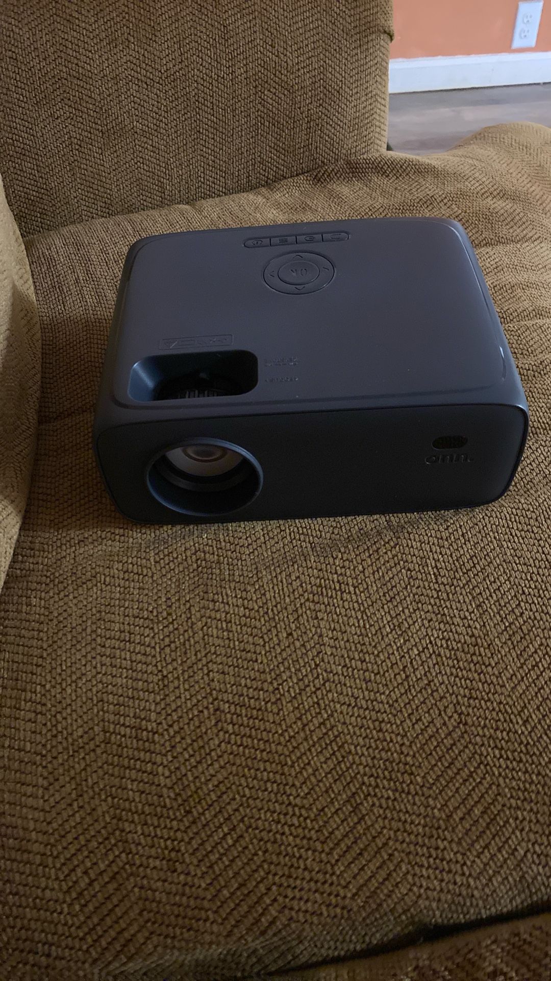 Onn. Projector And 100 Inch Portable Projector Screen